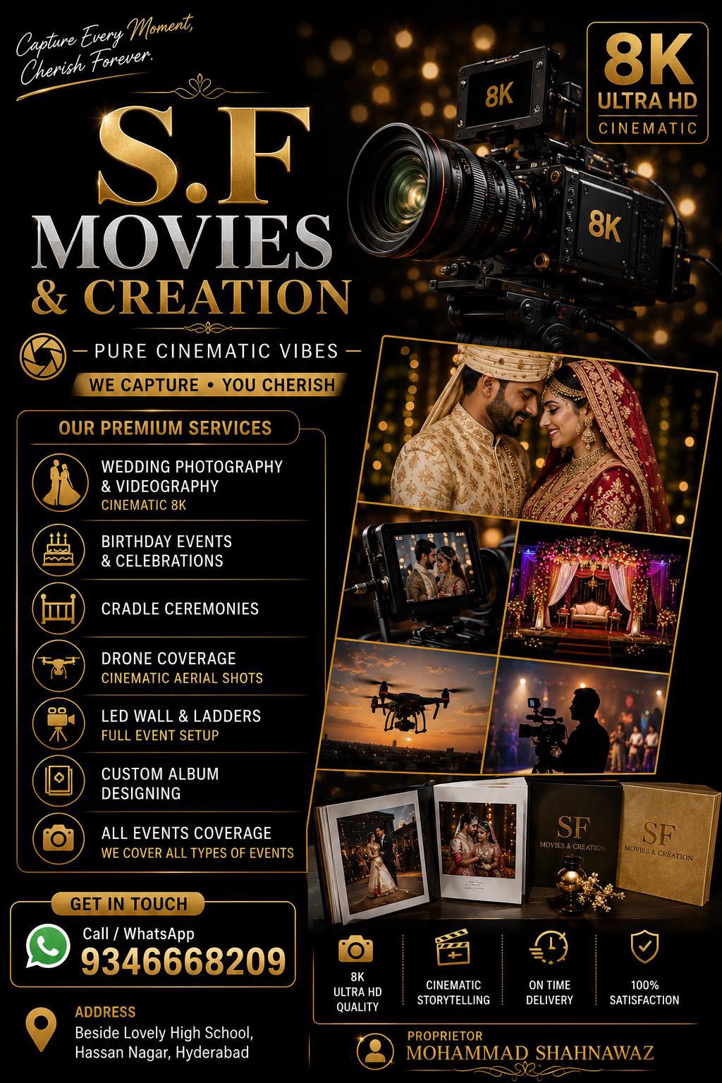 Wedding in Hyderabad by SF Movies & Creations