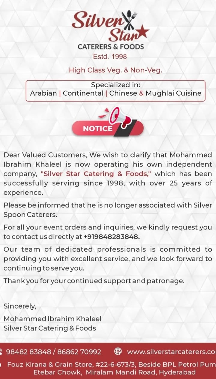 Showcase by Silver Start Caterers | Mohd Ibrahim
